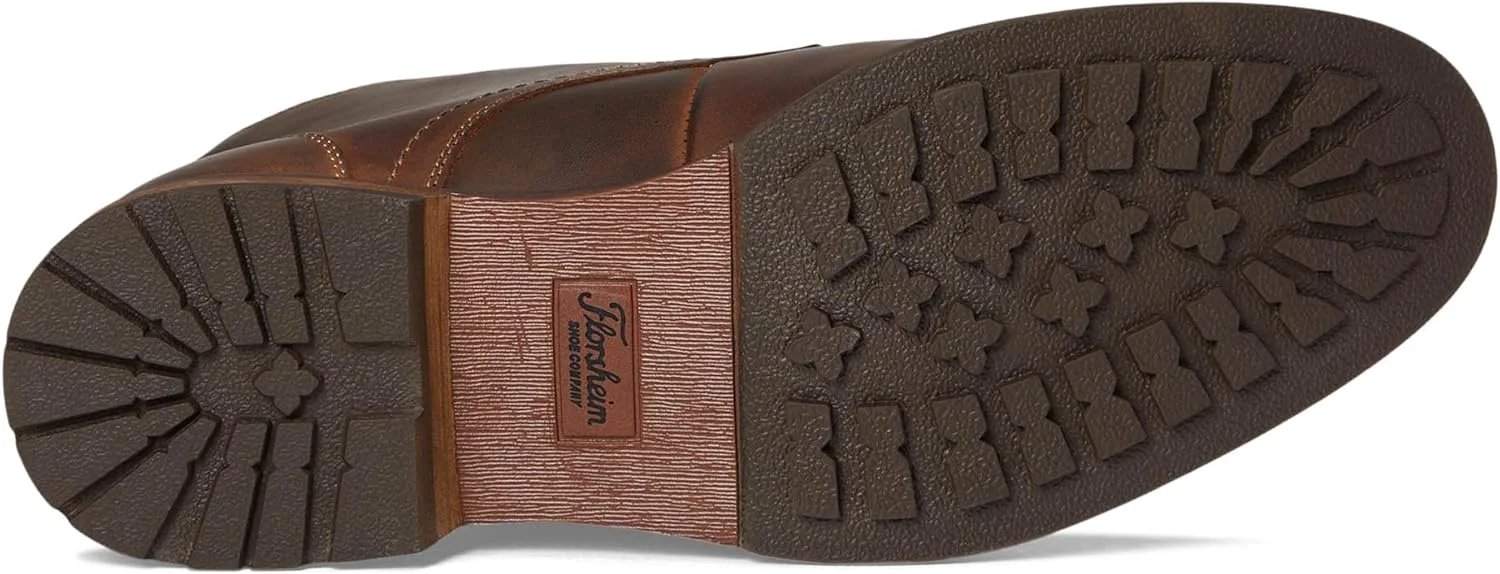 Мужские ботинки Florsheim Lodge Plain Toe 3-eye Chukka Boot, коричневый — фото 3
