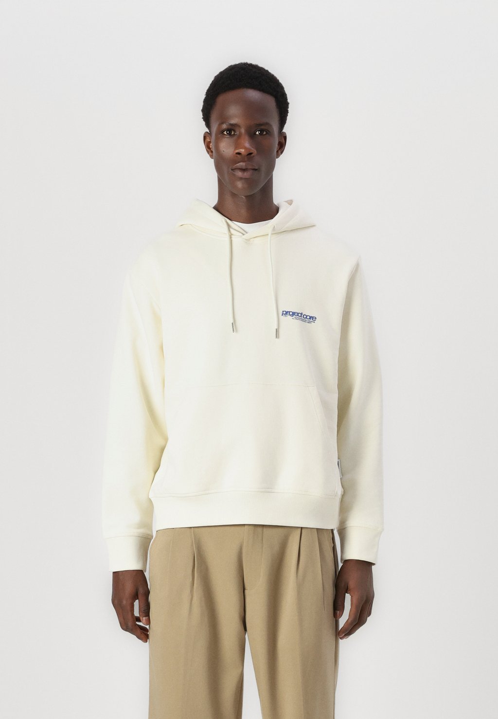 

Толстовка с капюшоном Jack & Jones, слоновая кость