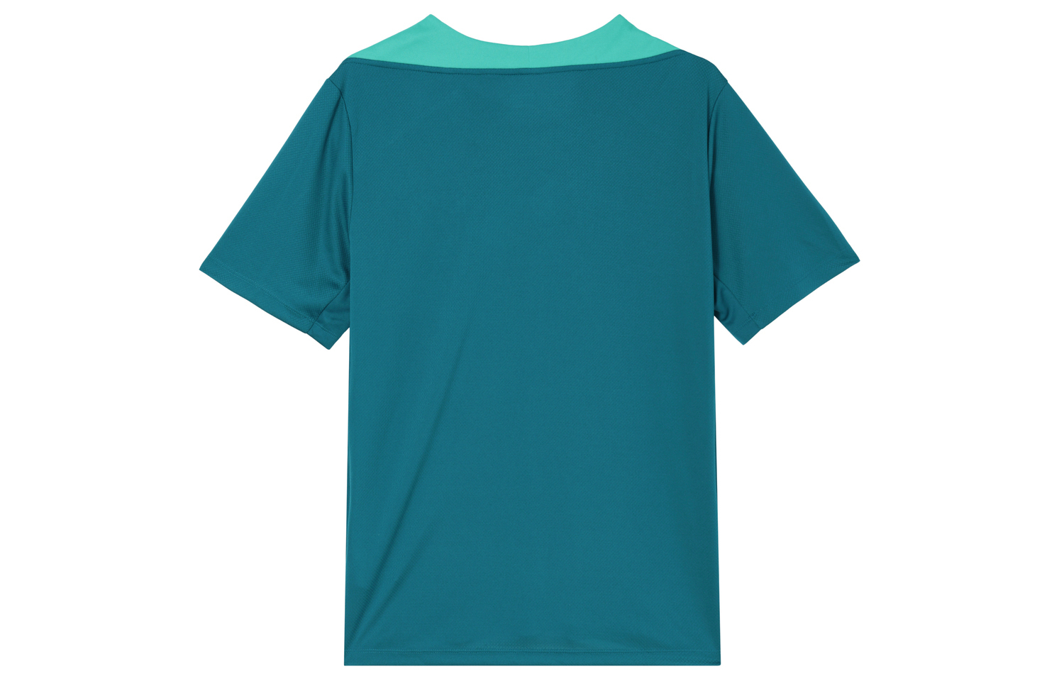 Футболка Nike Dri-FIT футбольная с коротким рукавом, сине-зеленая — фото 3