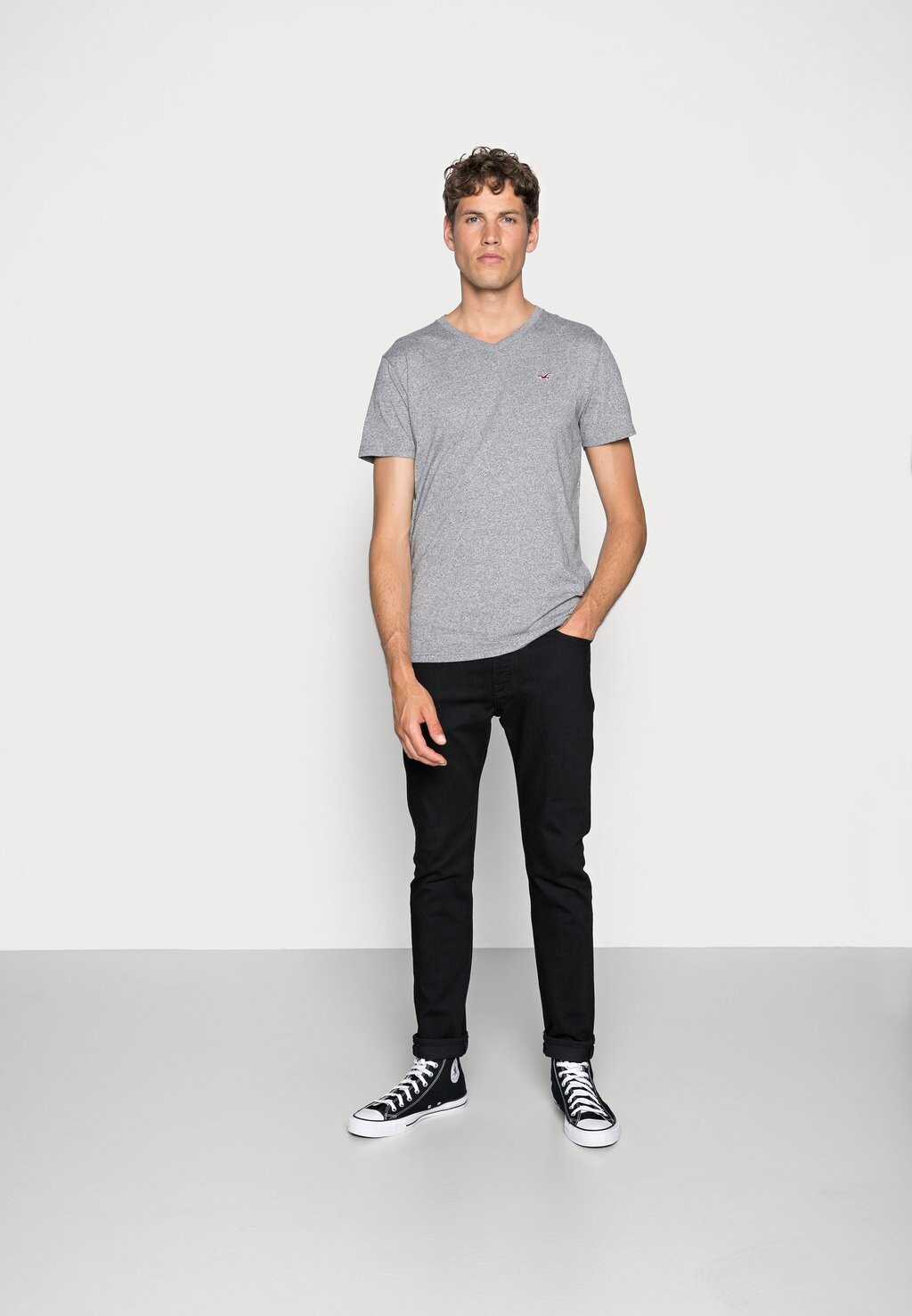 

Футболка с принтом Hollister Co., белый
