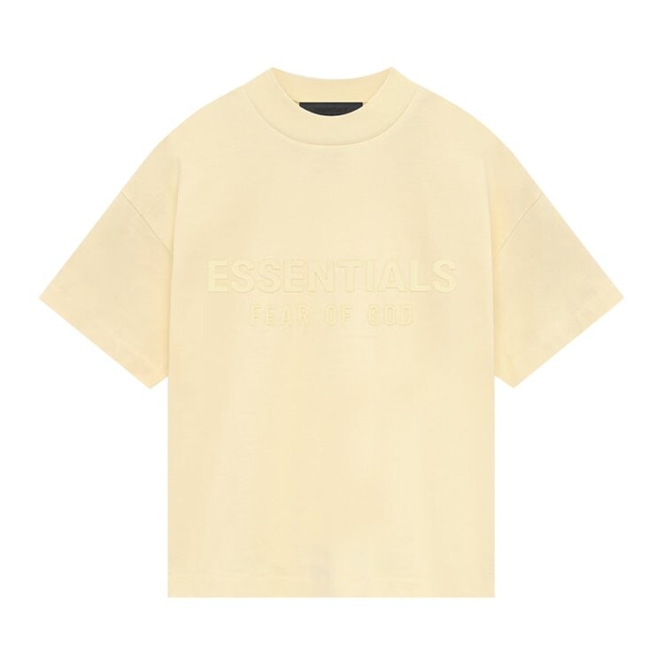 

Футболка Fear of God Essentials Kids Short-Sleeve Tee, цвет Garden Yellow