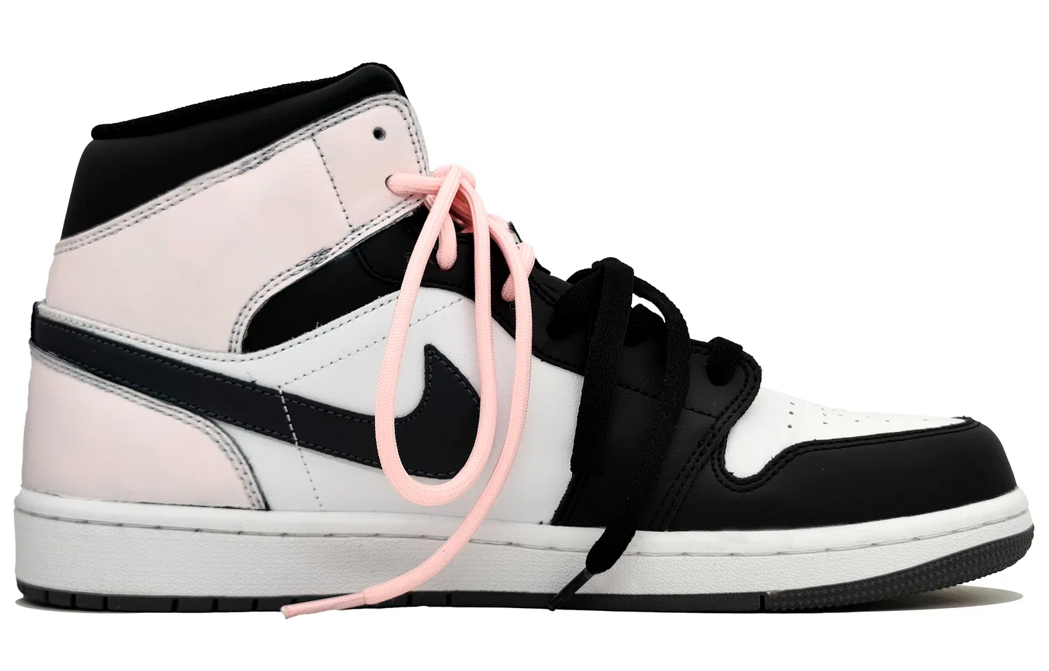 Кроссовки баскетбольные Air 1 Mid Cotton Pink Jordan — фото 4
