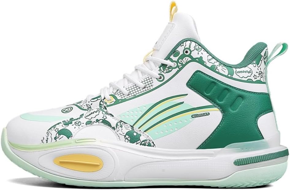 

Мужские кроссовки 2023 года Для бега Спортивные обувь Для улицы Для тренировок Баскетбольные кроссовки Кроссовки Дышащие Soreci, зеленый