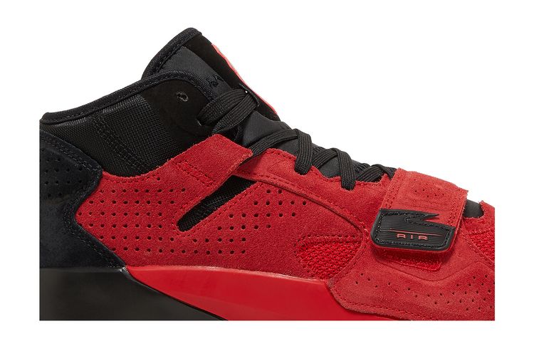 Кроссовки Jordan Zion 2 GS 'Red Suede Gum', красный — фото 2