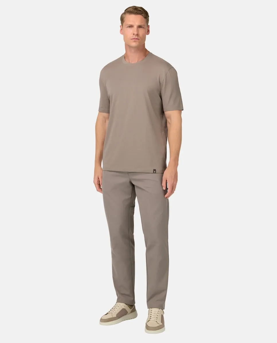 

Эластичные нейлоновые брюки b tech Boggi Milano, серо-коричневый