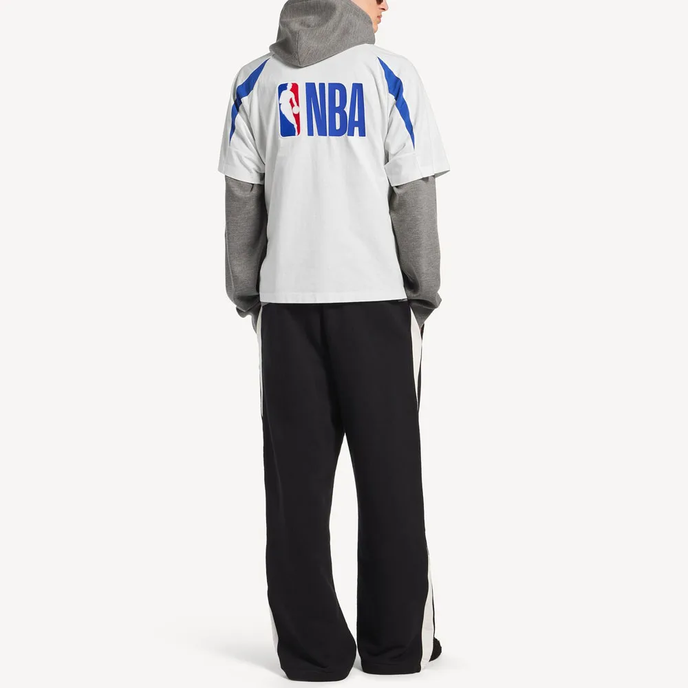Футболка NBA Loose Fit мужская Balenciaga, белый — фото 4