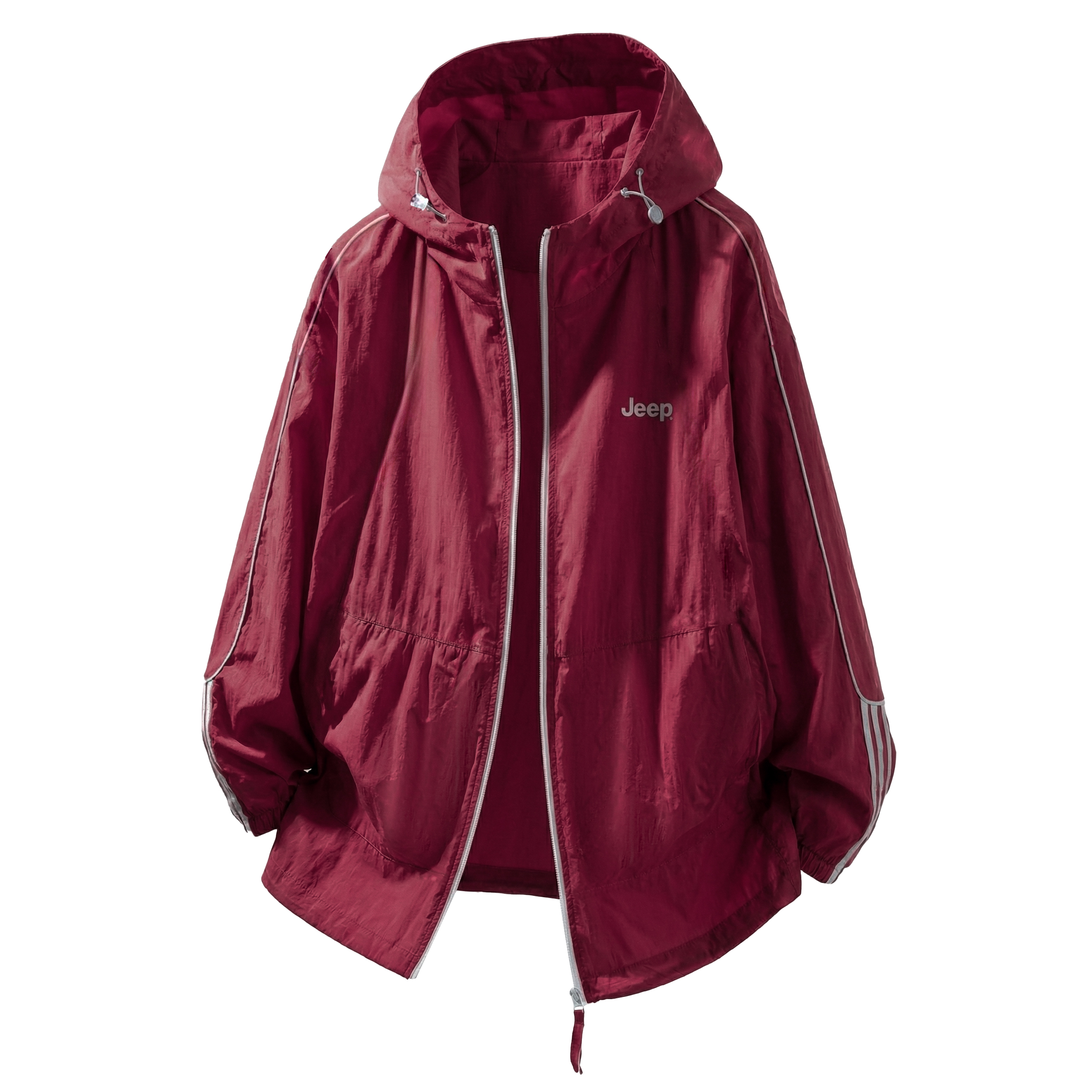 

Коллекция солнцезащитной одежды Ice Peak Sun Protection Collection Unisex Jeep, burgundy