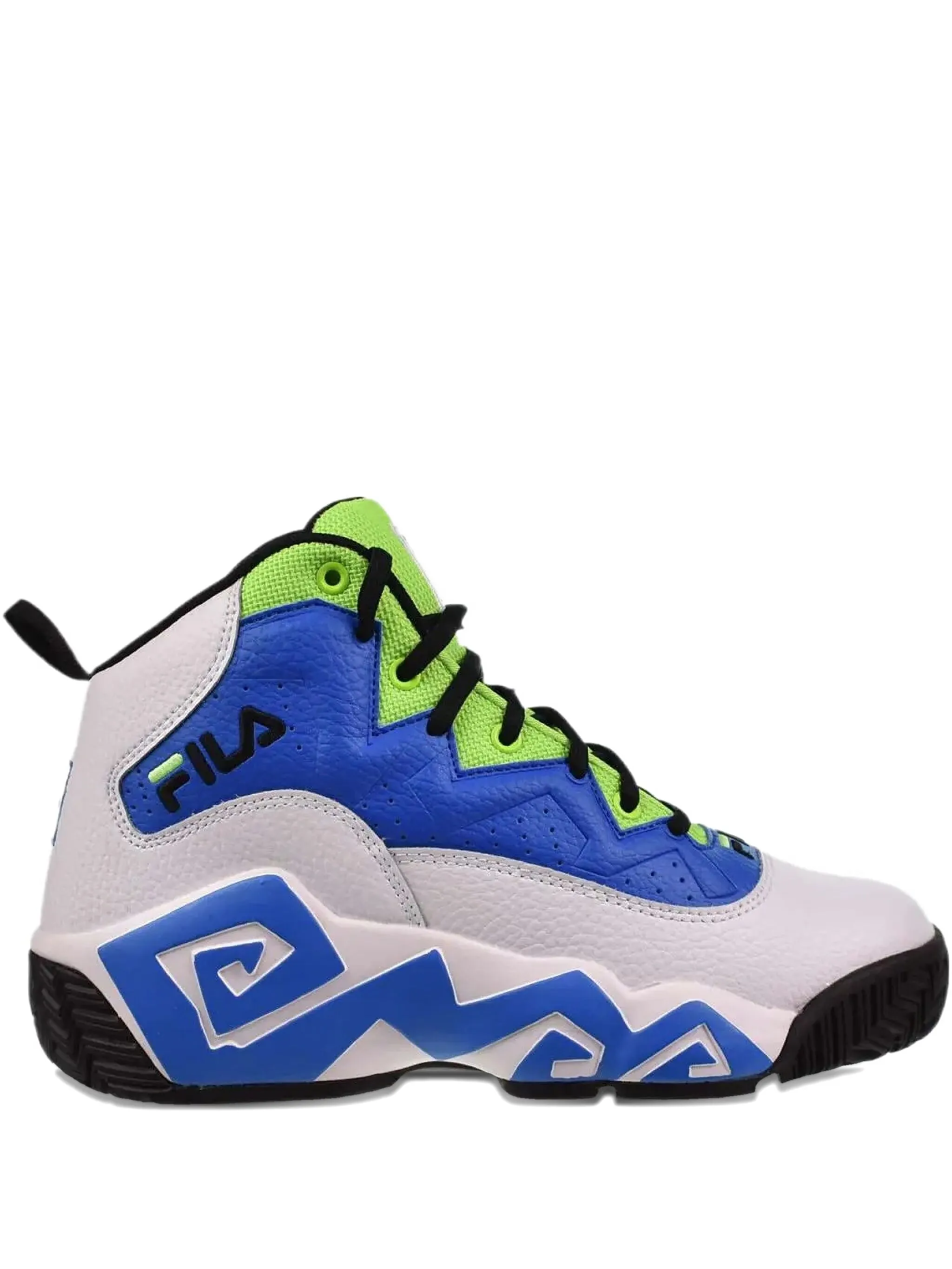 

Кроссовки MB White/Electric Blue/Green Gecko Fila, белый