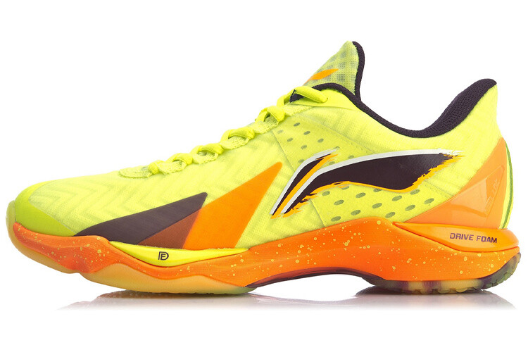 

Кроссовки для бадминтона Raid Unisex Low-top Fluorescent Green-Orange Lining