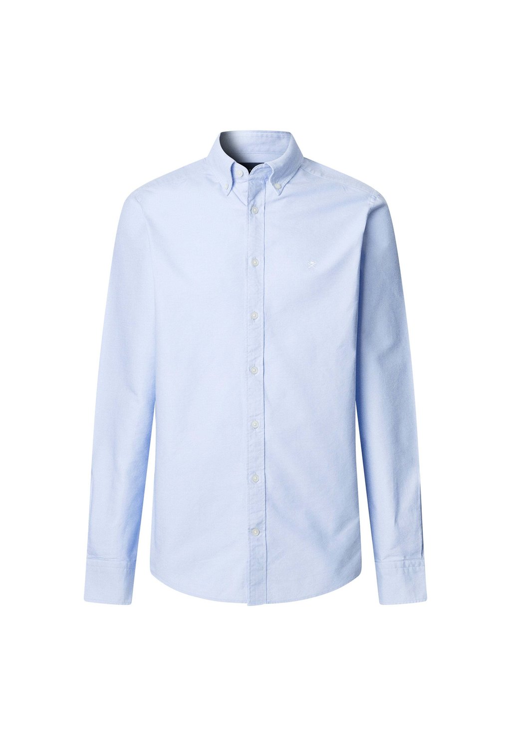 

Официальная рубашка WASHED OXFORD Hackett London, синий