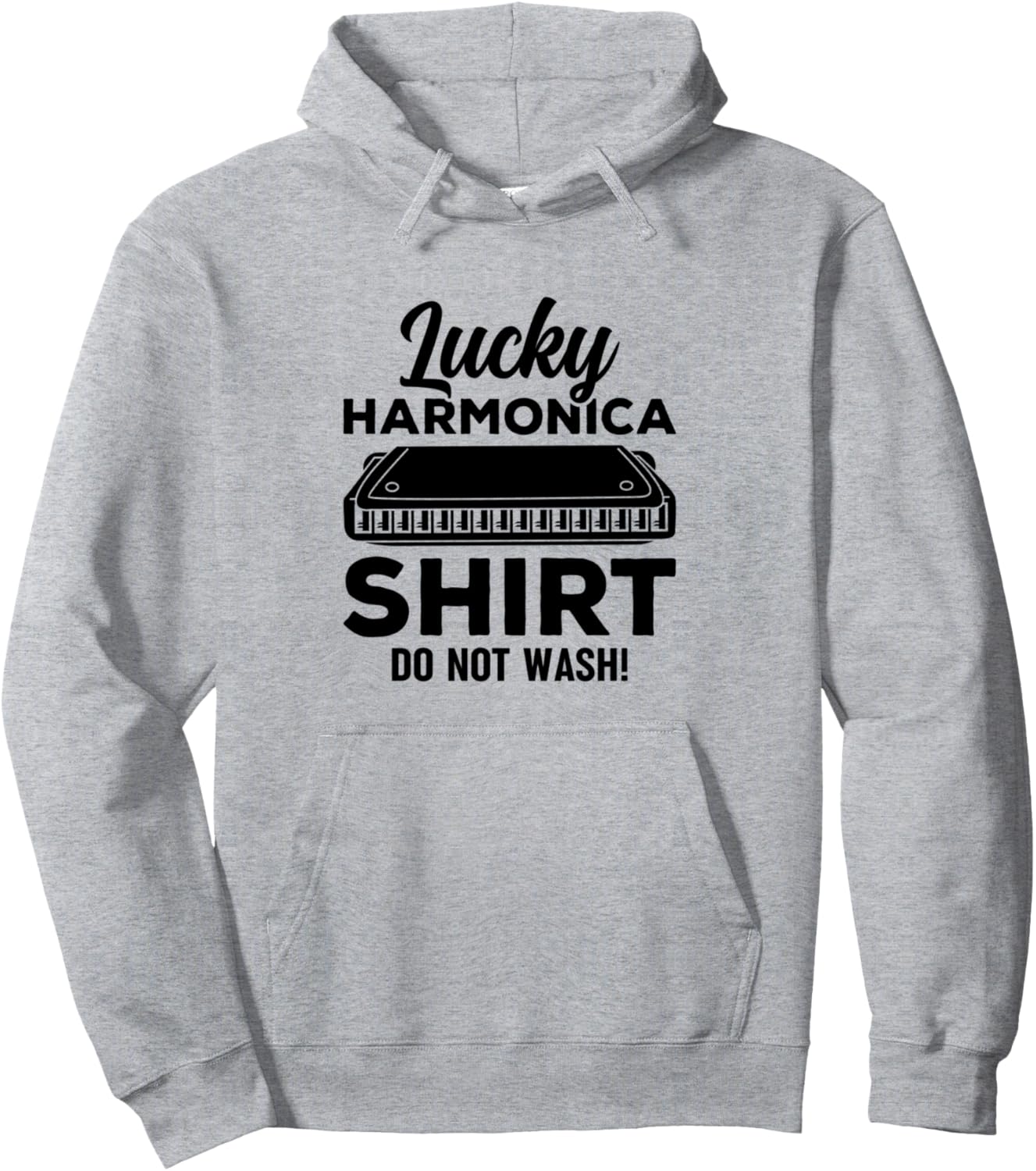 

Толстовка Lucky Harmonica Shirt No Wash! Толстовка Lucky Harmonica Musician Hoodie Harmonica Player Lucky Harmonica Musician, серый