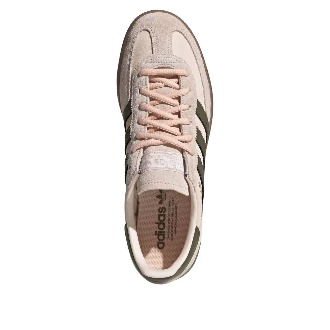 Кроссовки Adidas Handball Spezial 'Wonder Quartz Olive Strata' KK1149, розовый — фото 2