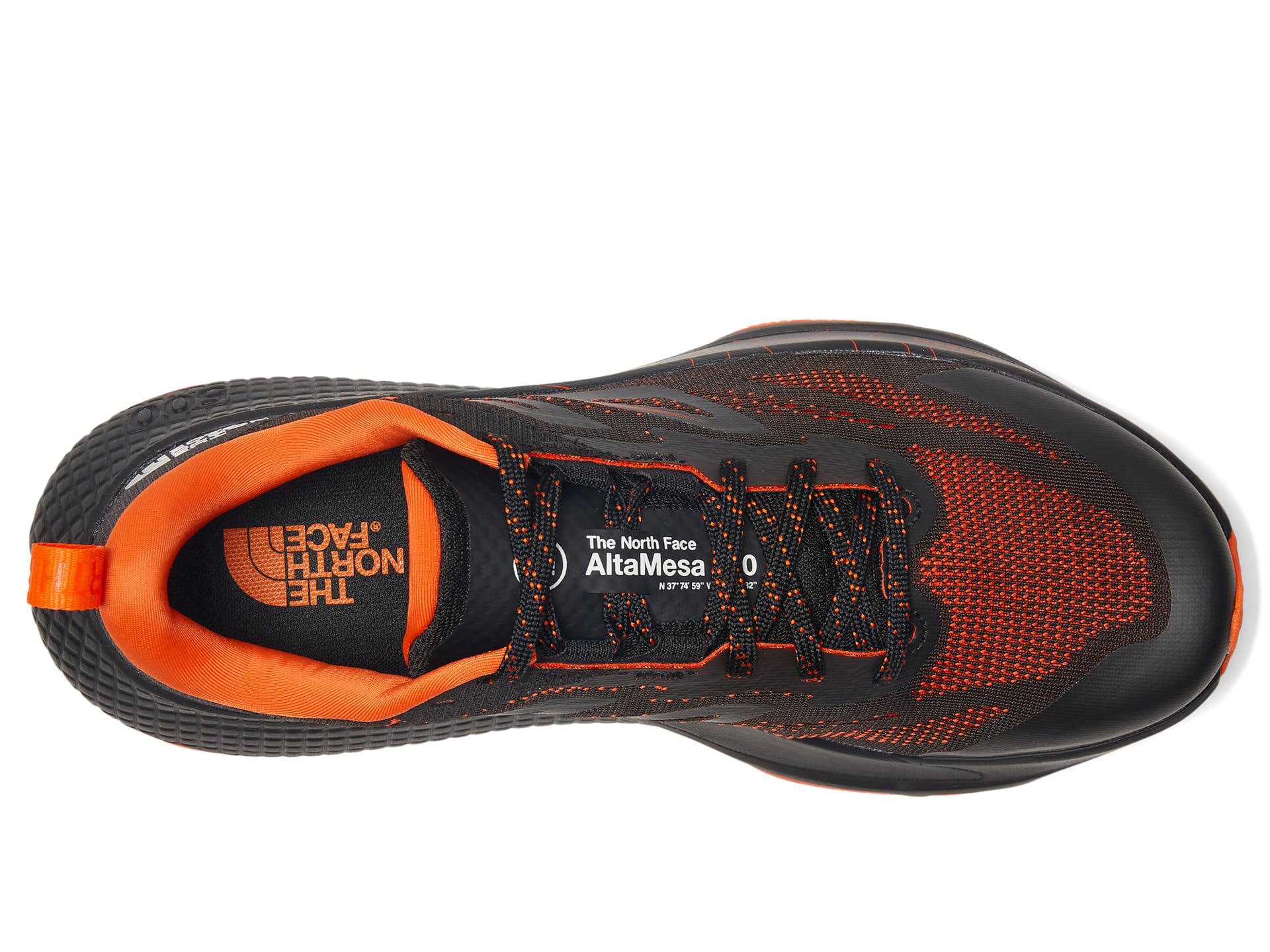 Кроссовки The North Face Altamesa 500, цвет Tnf Black/Solar Flare — фото 2