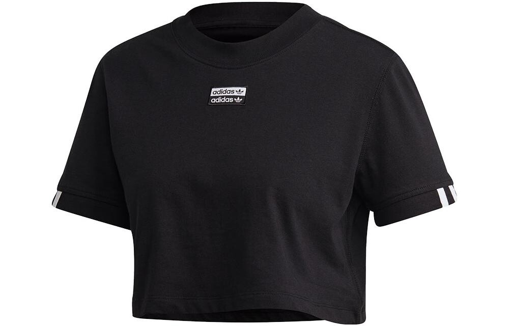 Футболка женская черная Adidas Originals