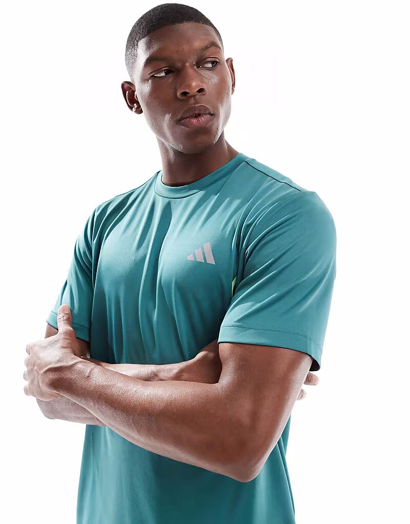 

Футболка Adidas performance Tech apparel в любимом бирюзовом цвете