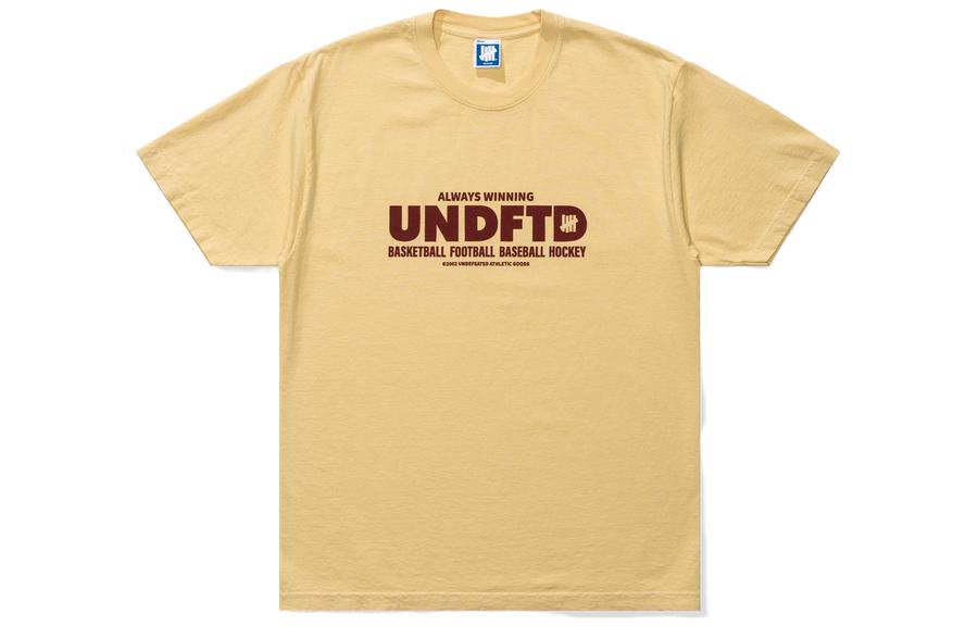 

Футболка унисекс SS23 UNDEFEATED, светло-желтый