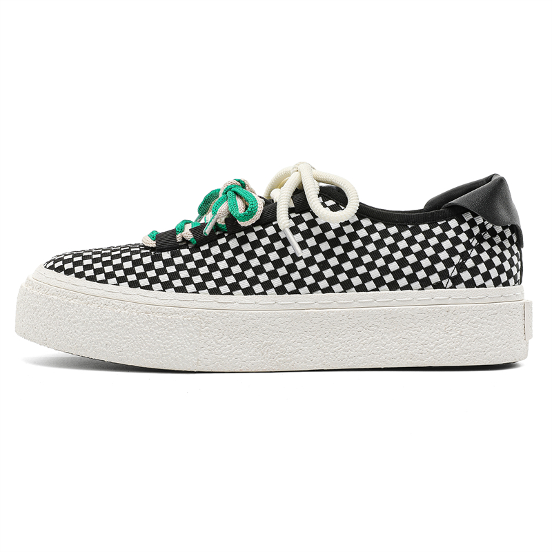 

Низкие мужские кроссовки PAVEA, Black White Plaid