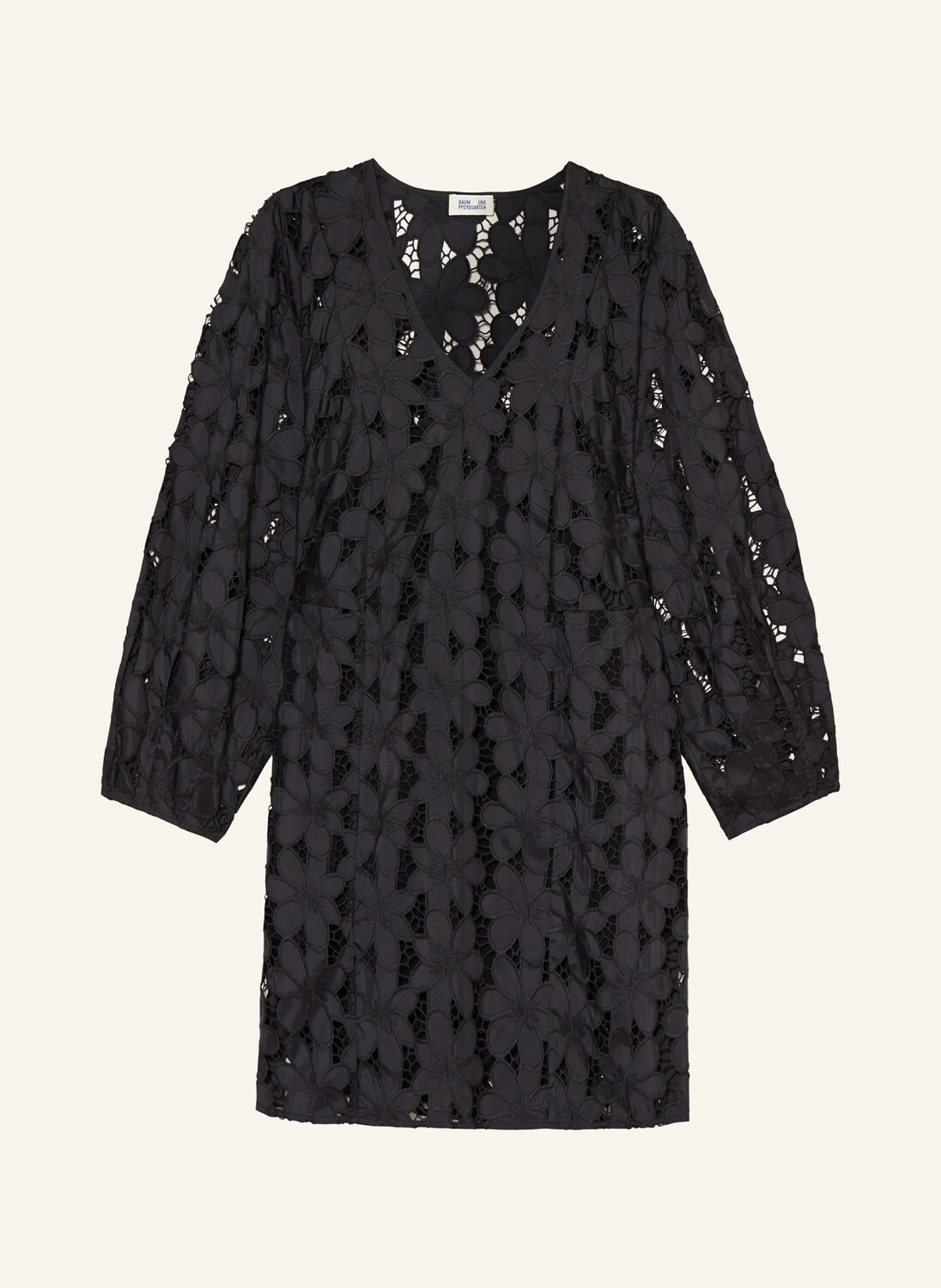 

Платье Almine с дырочным кружевом Baum Und Pferdgarten, черный