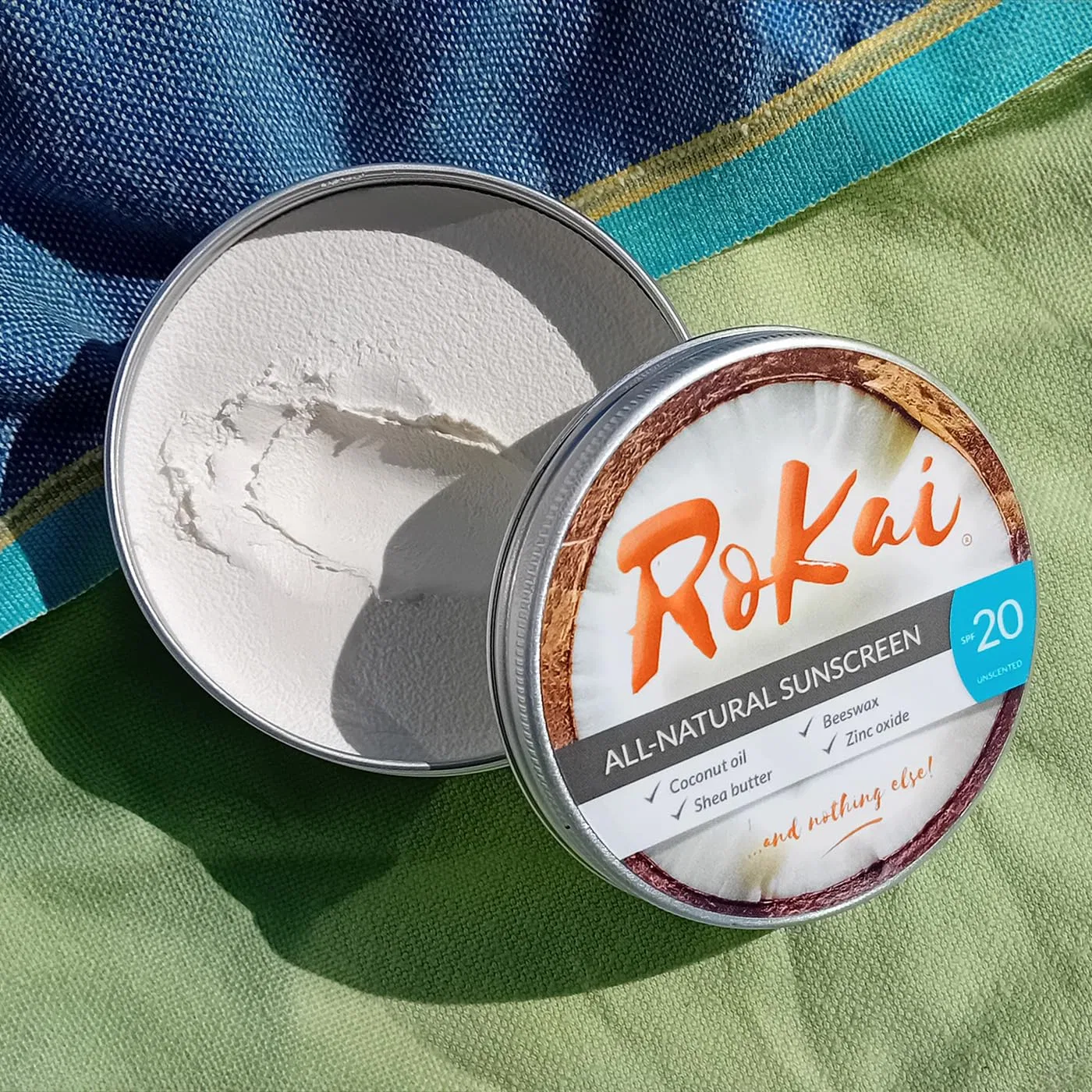 Натуральный минеральный солнцезащитный крем для лица SPF20 от RoKai Rokai — фото 2