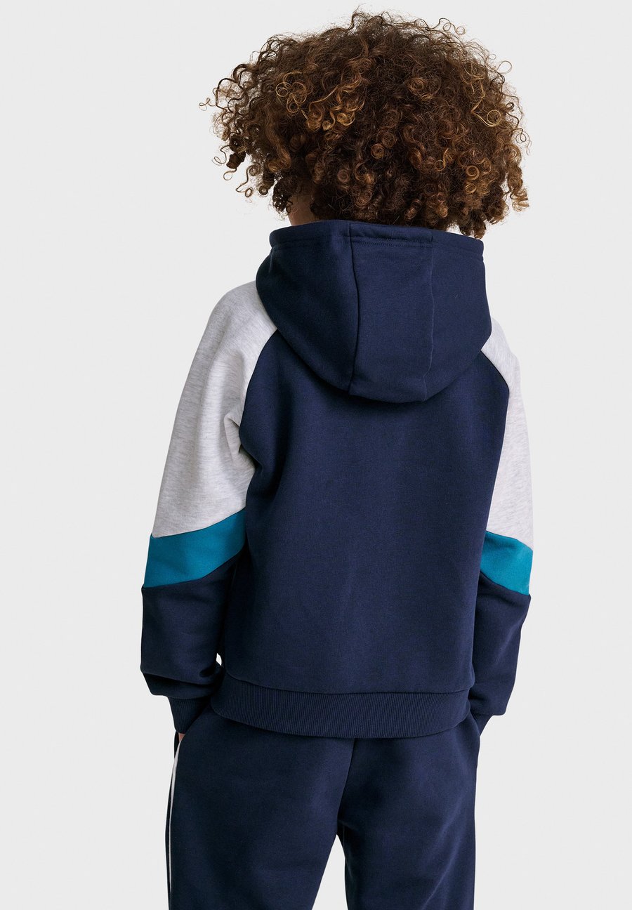 Толстовка Hummel LOOSE BLOCKED , Dress Blues/Blue — фото 2