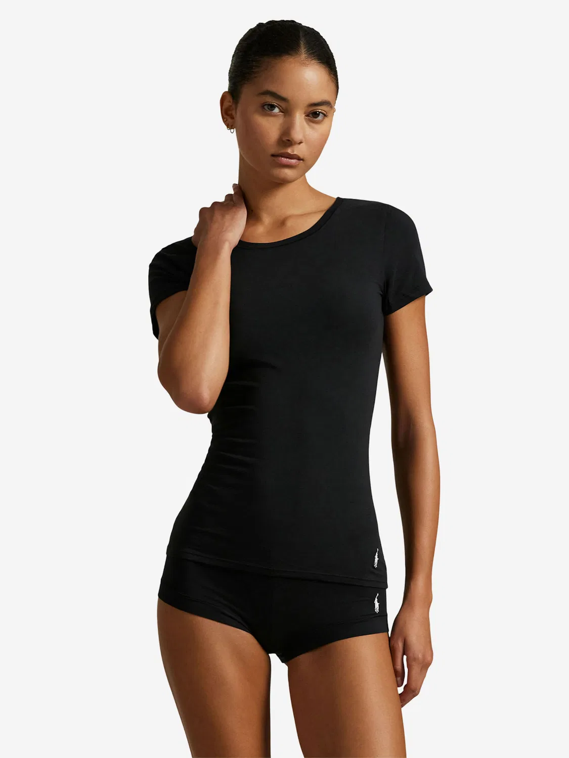 Пижама 'Клуб Коттон' Polo Ralph Lauren, Black — фото 2