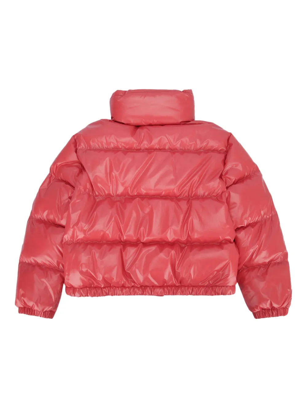Стеганая пуховая куртка Moncler Enfant, красный — фото 2