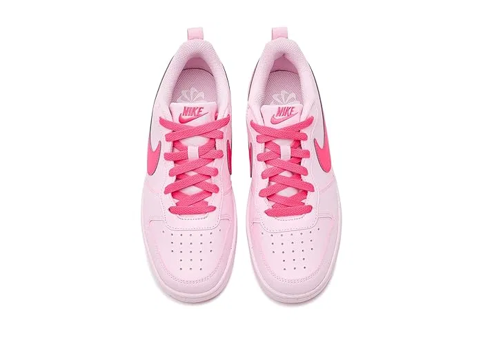 Кроссовки Nike Kids Court Borough Low Recraft BG, Pink Foam/Hyper Pink/White — фото 3