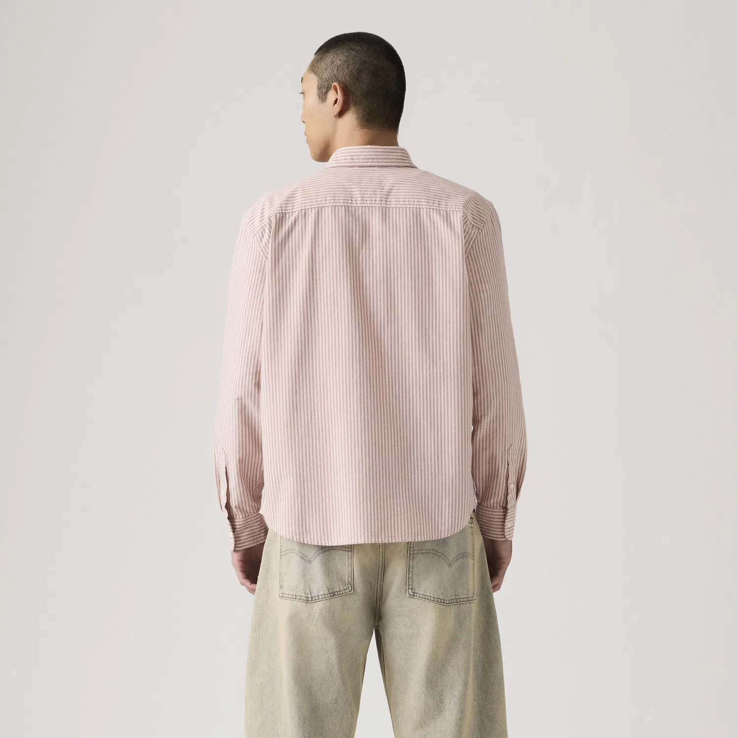 Настоящая рубашка на пуговицах Levi's, Pink — фото 4