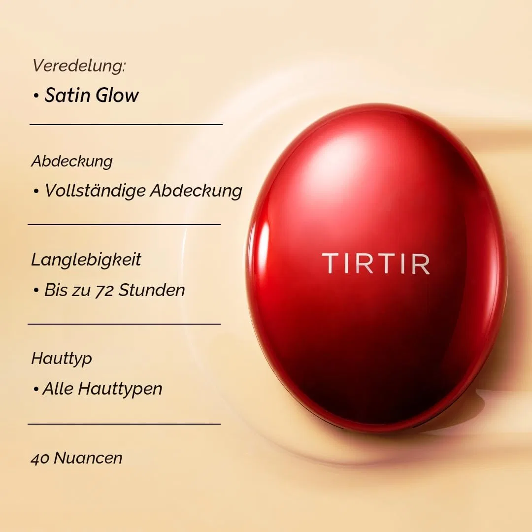 Мини-тональный кушон TIRTIR Mask Fit Red Cushion Tirtir — фото 4