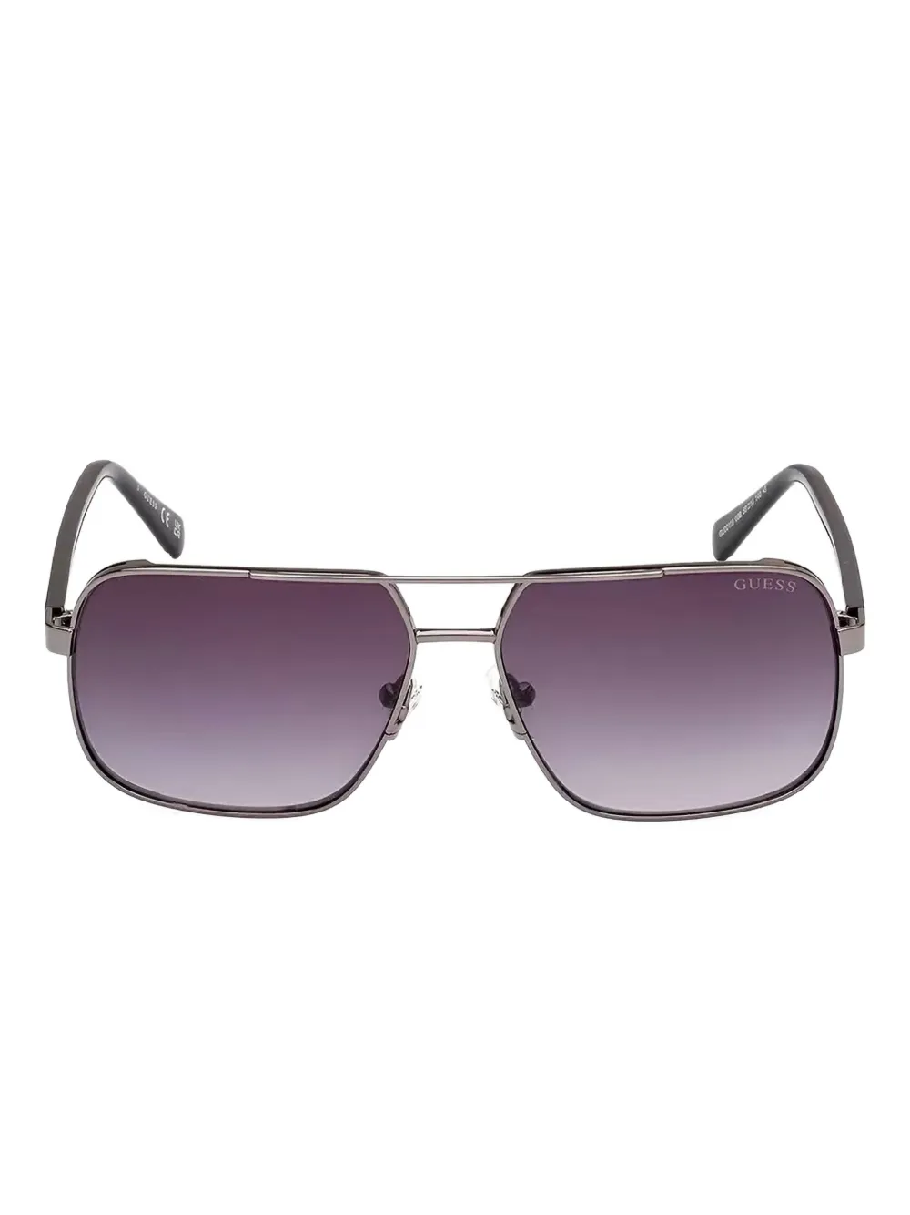 

Солнцезащитные очки в прямоугольной оправе GUESS EYEWEAR, серый