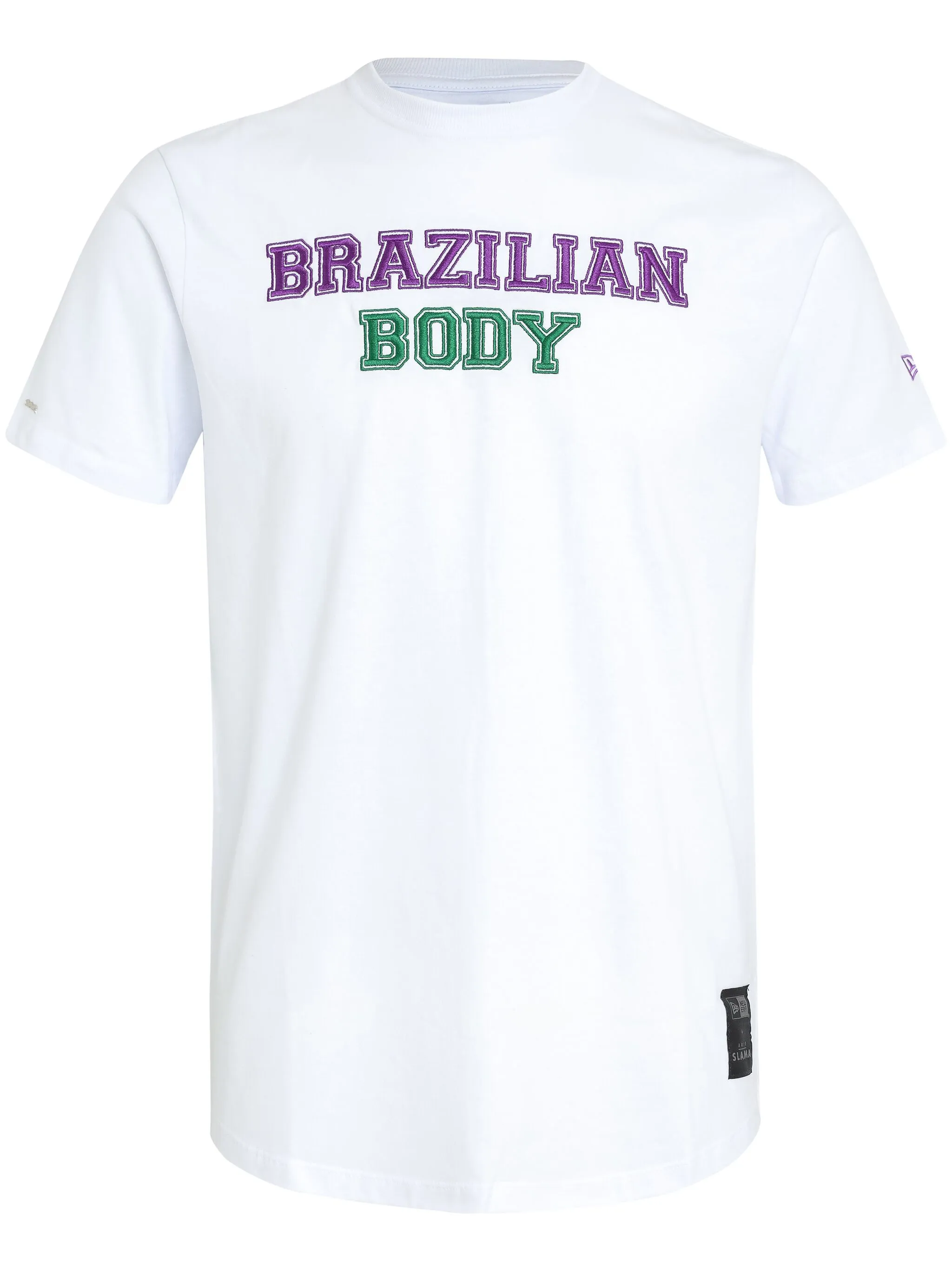 

Футболка с надписью из коллаборации с New Era Amir Slama, белый