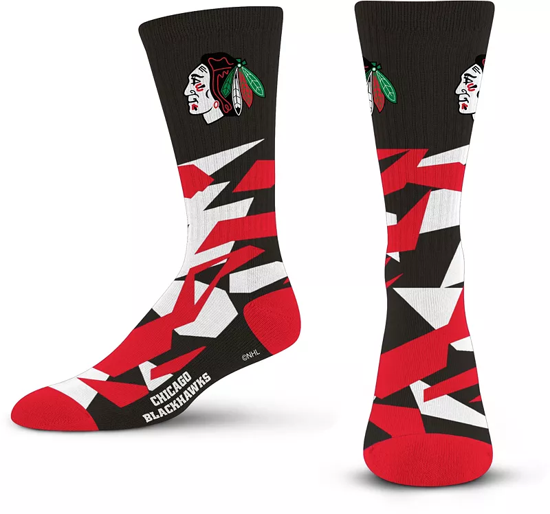 

Носки с камуфляжным принтом For Bare Feet Chicago Blackhawks