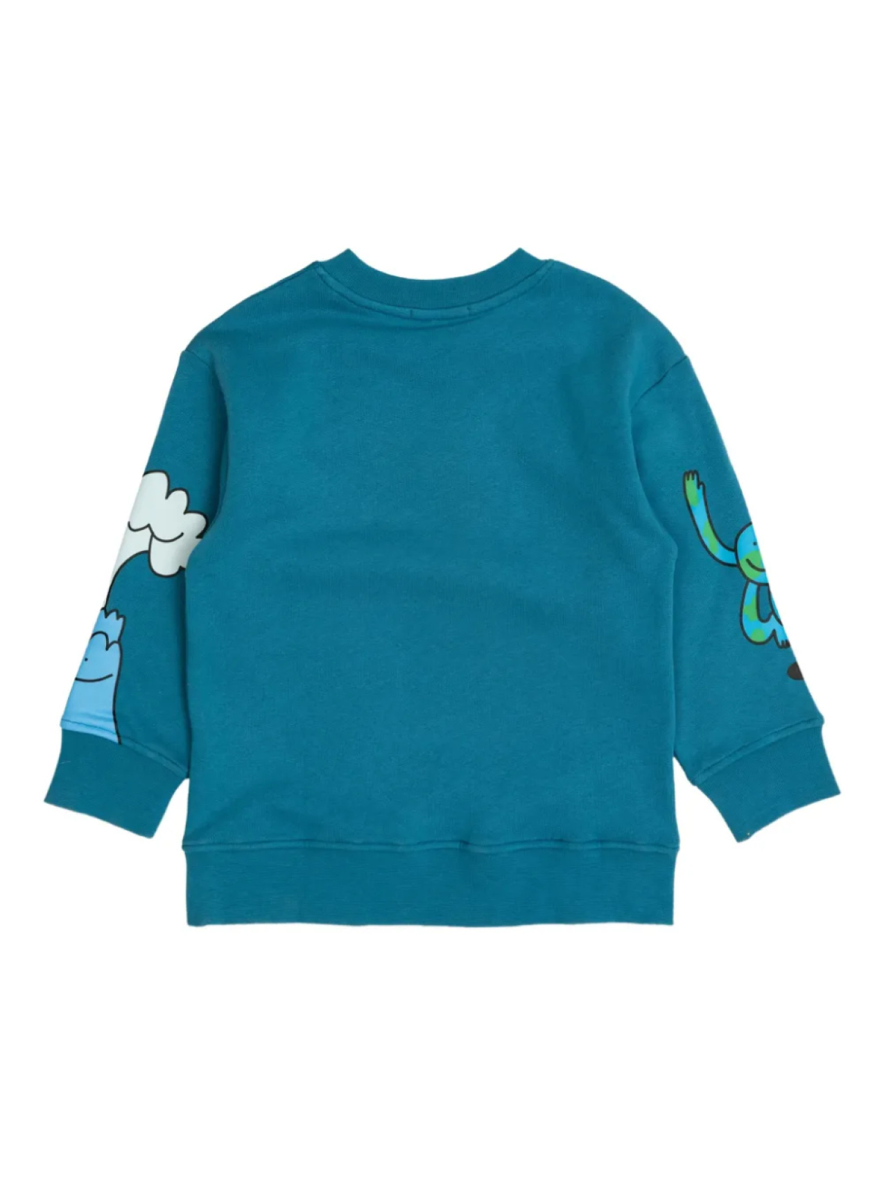Толстовка с графическим принтом Stella McCartney Kids, синий — фото 2