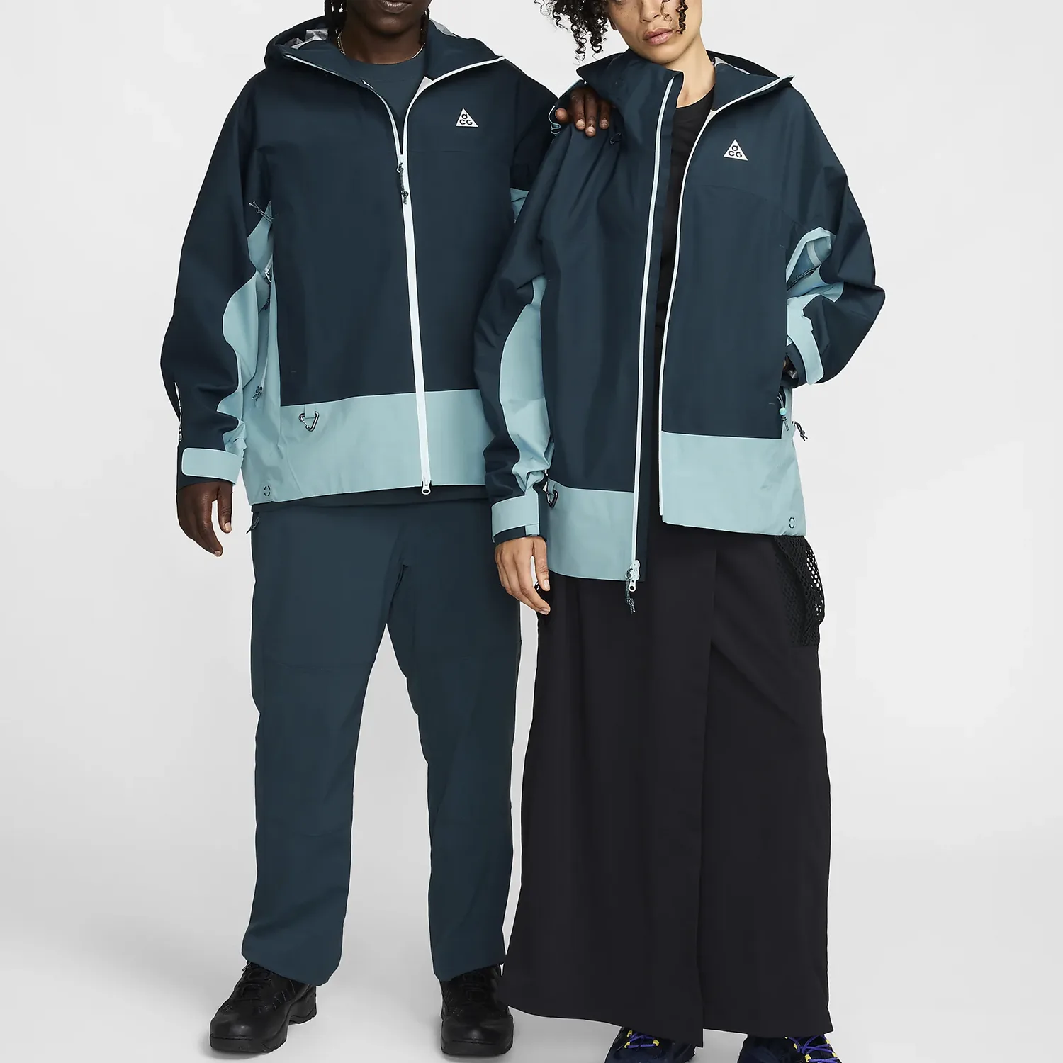 Куртка 'Misery Ridge' Storm-FIT Adv GORE-TEX Nike, Arsenal Marine Blue/Denim Blue Turquoise/Peak White — фото 4