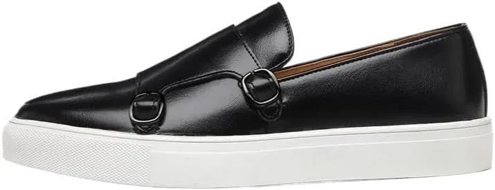 Мокасины кожаные мужские, на шнуровке, модель Dress Loafers, черный UOPYNE