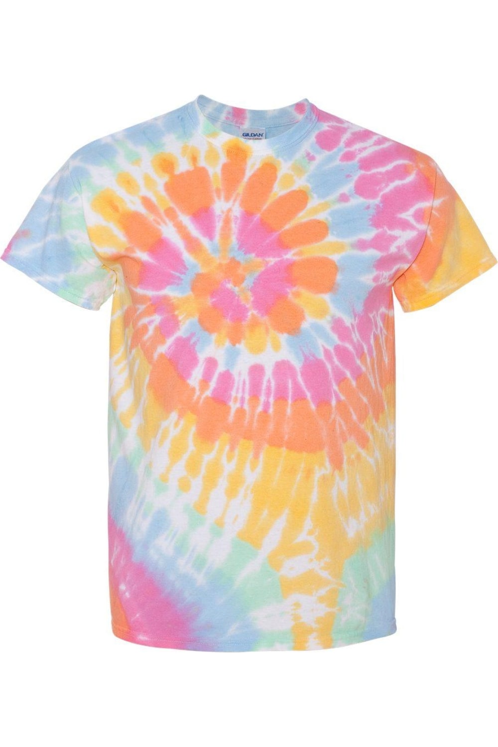 

Футболка Dyenomite Multi-Color Spiral Tie-Dyed