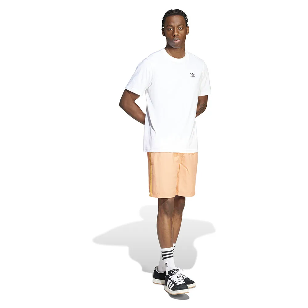 Шорты для плавания adidas Originals Adicolor 3 Stripes 8´´, оранжевый — фото 4
