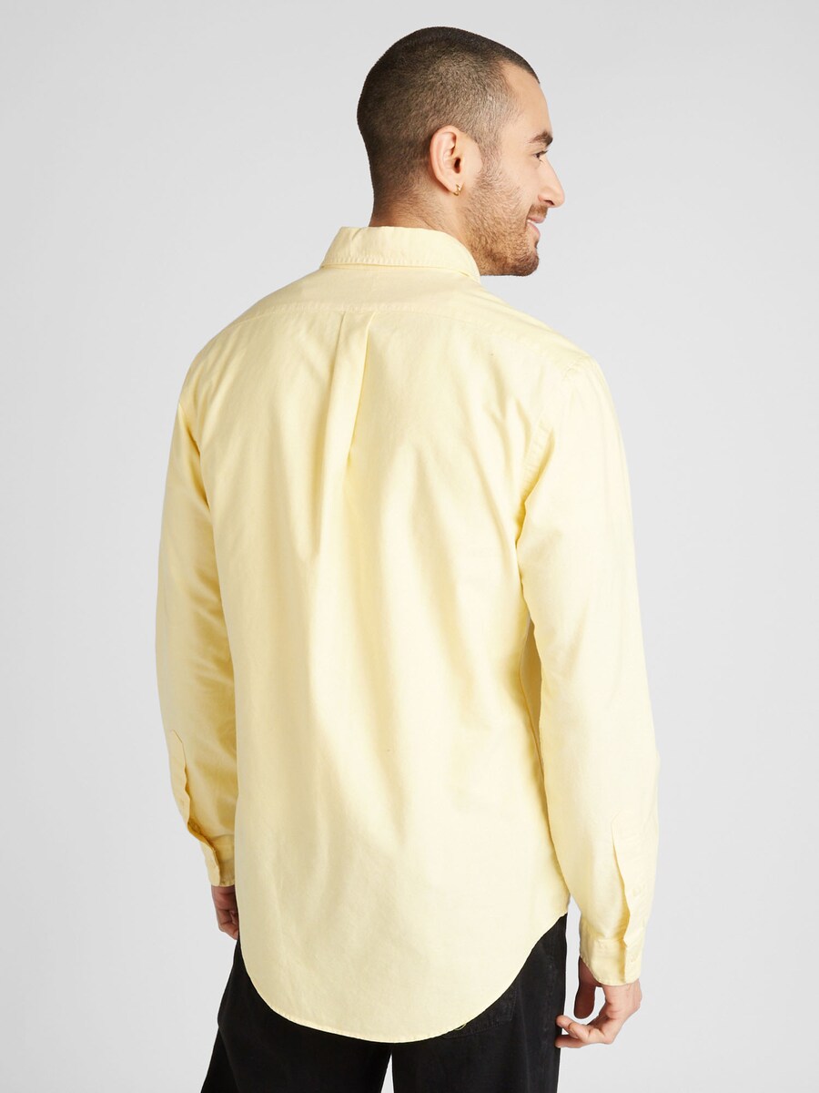 Рубашка Slim Fit на пуговицах Polo Ralph Lauren, желтый — фото 4