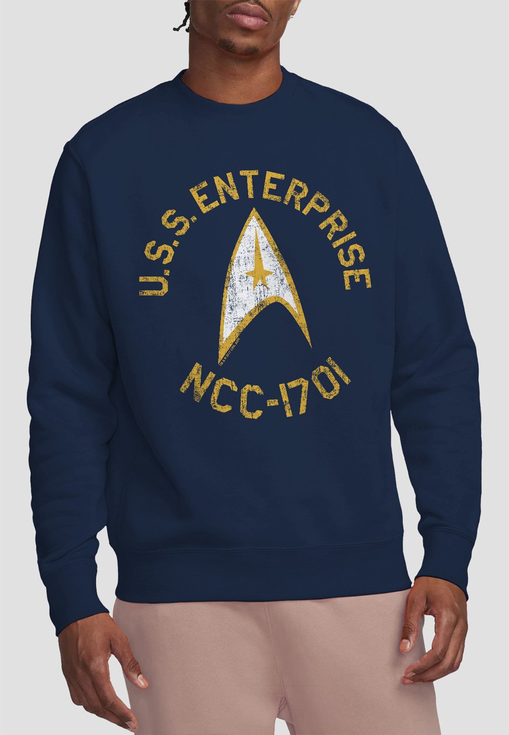 

Толстовка STAR TREK COLLEGIATE Cotton Soul, темно-синий