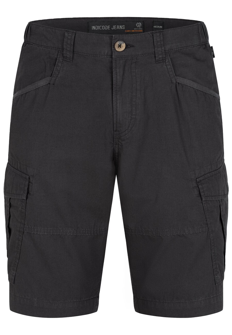 

Обычные брюки-карго INDICODE JEANS Dreier, черный