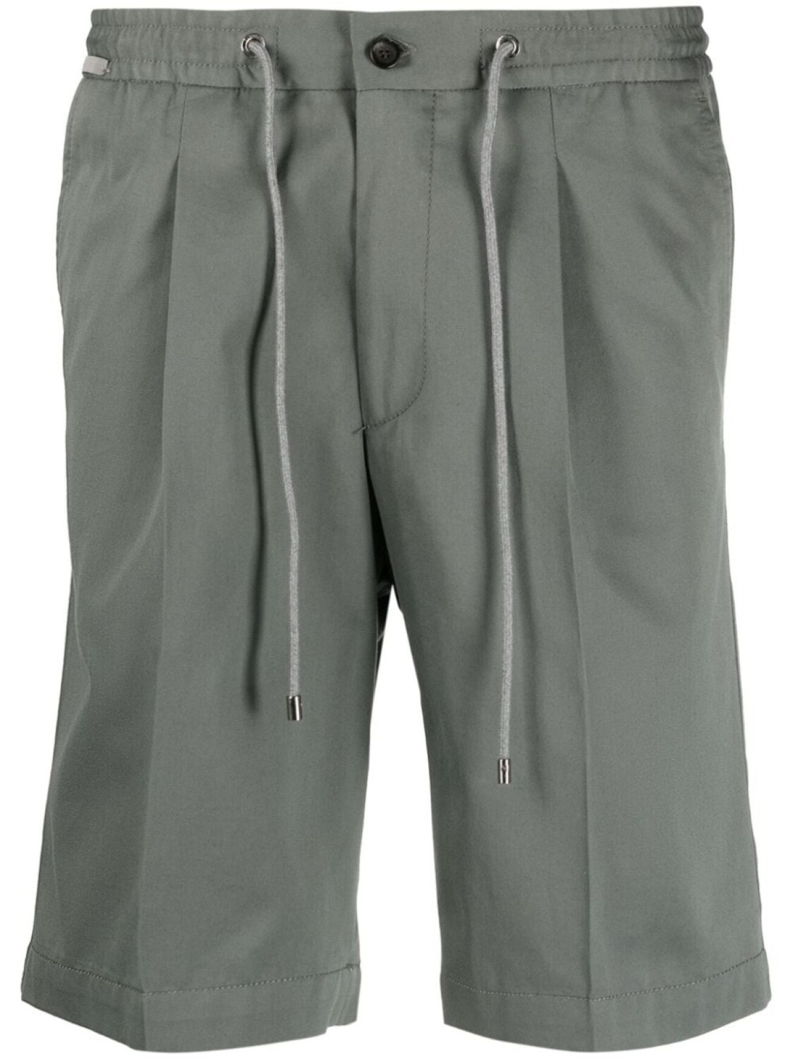 

Corneliani шорты чинос с кулиской, зеленый