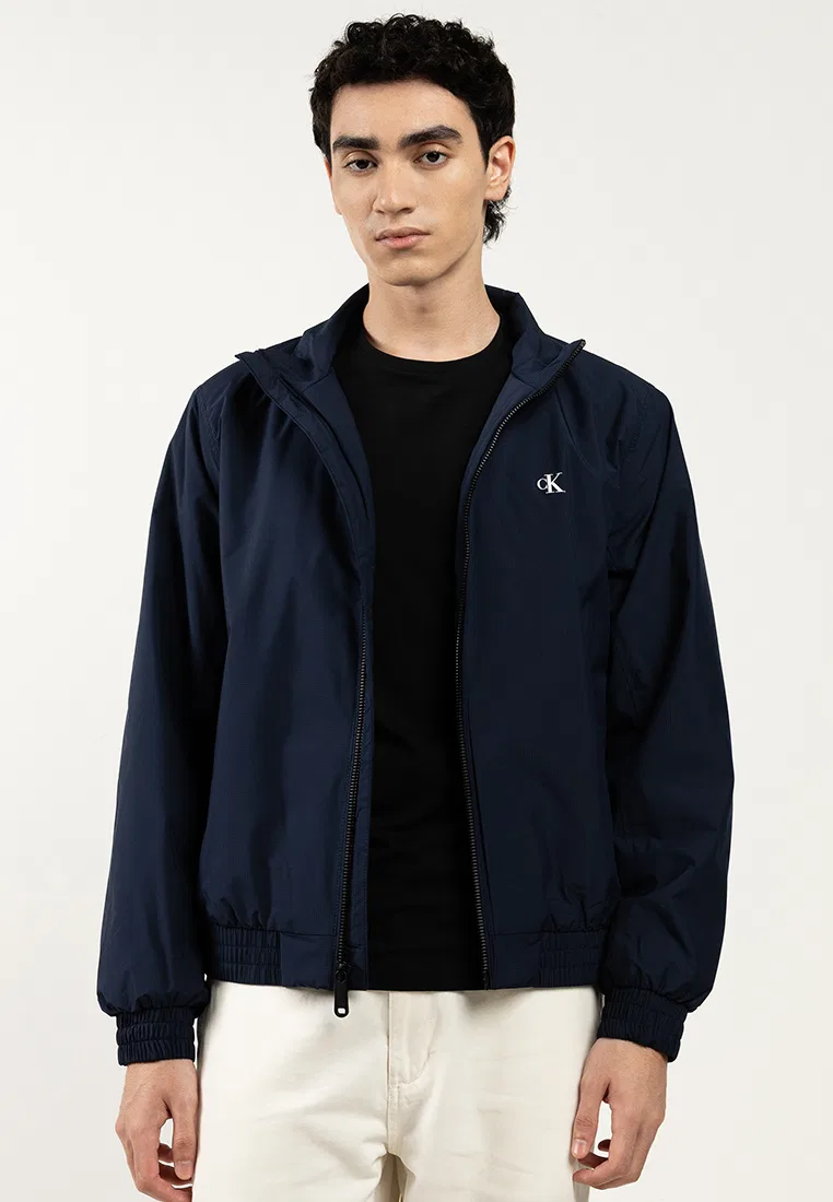 Куртка утепленная, Ripstop, Calvin Klein Jeans, темный сапфир