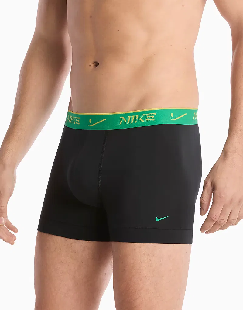 Комплект из трех трусов Nike Essential Cotton, черный — фото 2