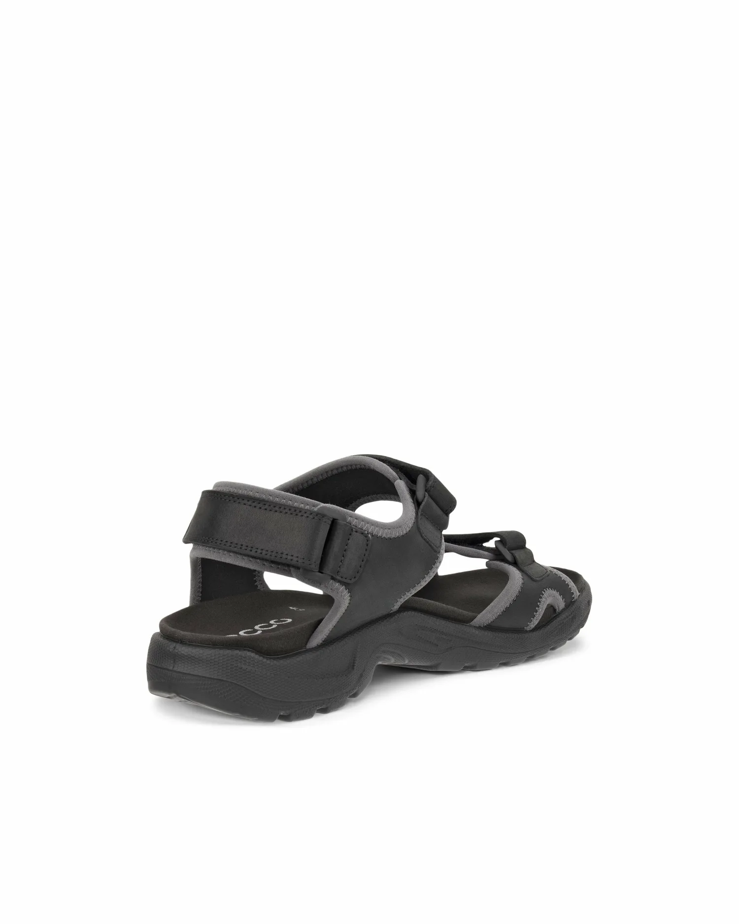 Мужские сандалии ECCO Onrose из натуральной кожи для активного отдыха, BLACK — фото 3