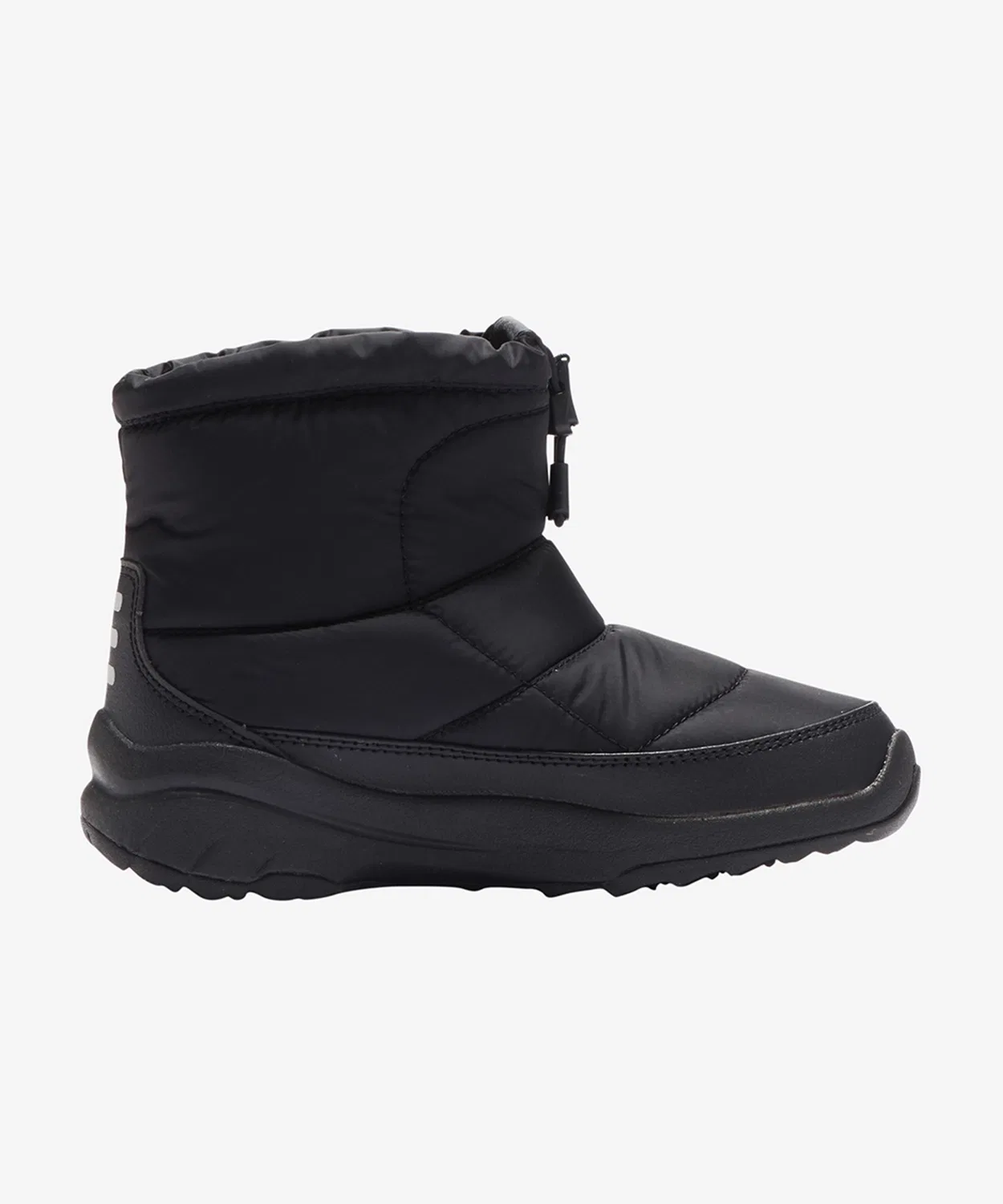 Детские снежные ботинки The North Face K NUPTSE BOOTIE LOGO SHORT, 100% переработанный нейлон, утеплитель Thermolite EcoMade, горчичный — фото 3