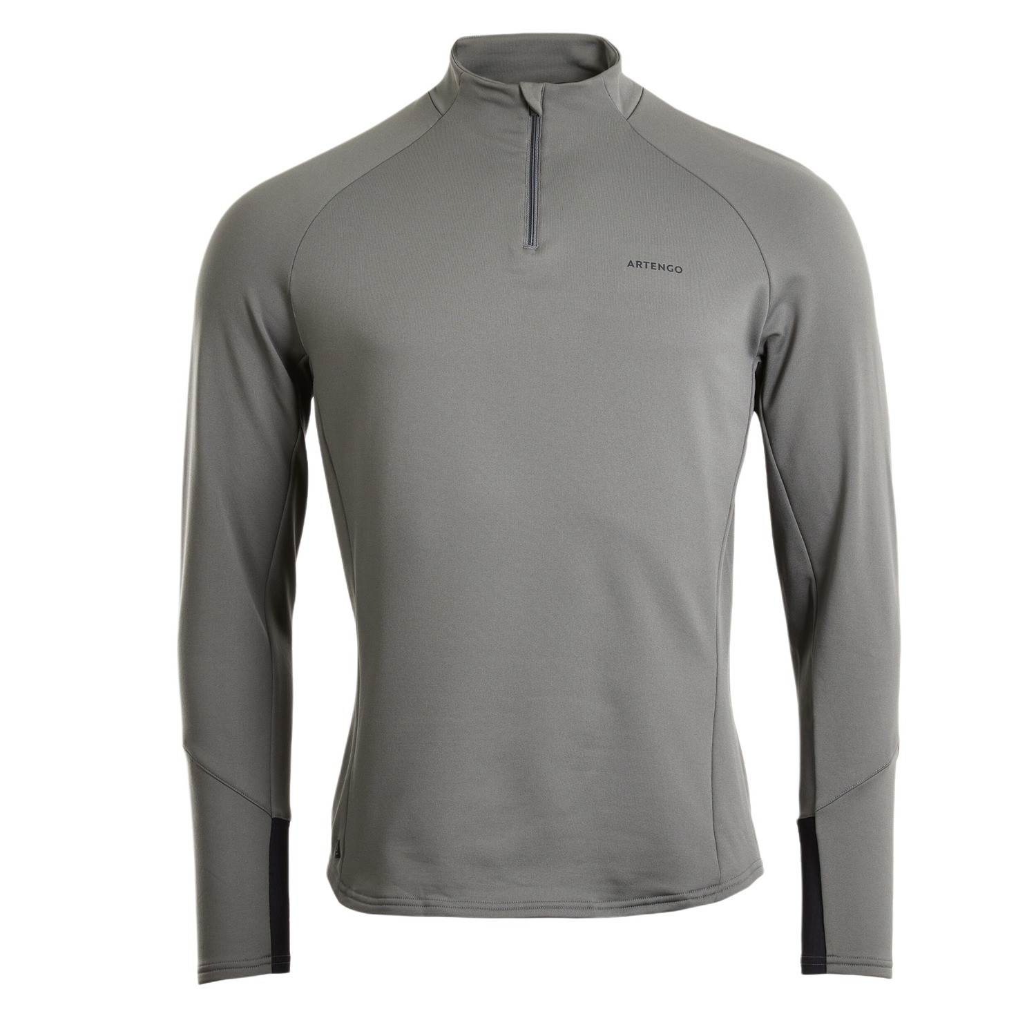 

Футболка мужская хаки серая DECATHLON