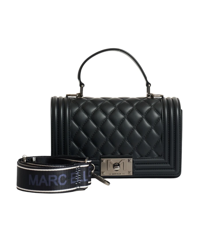 

Плоская сумка через плечо Marc Ellis, черный