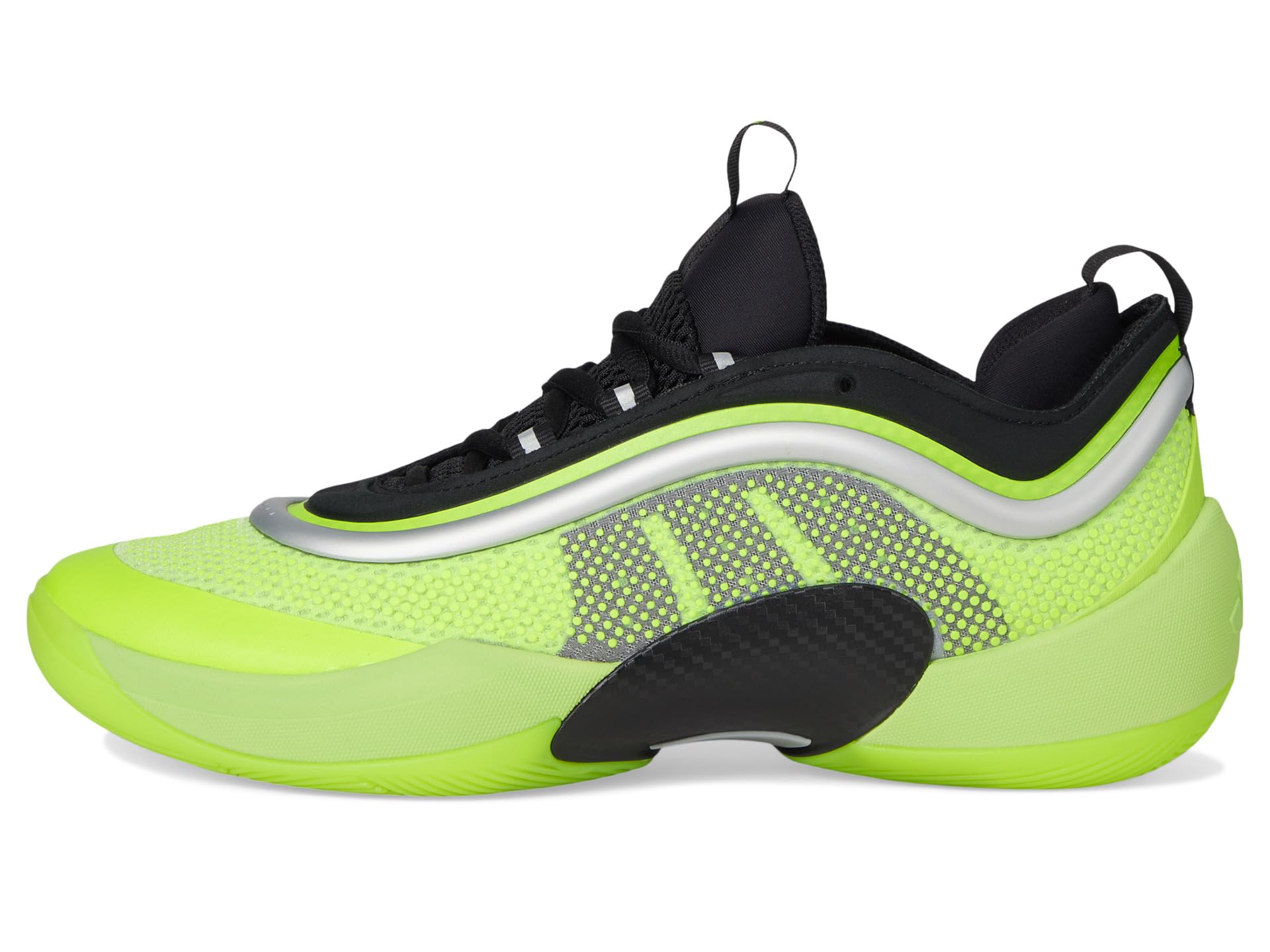 Кроссовки Unisex adidas D.O.N. Issue 6 Basketball Shoes, цвет Lucid Lemon/Black/Silver Metallic — фото 4