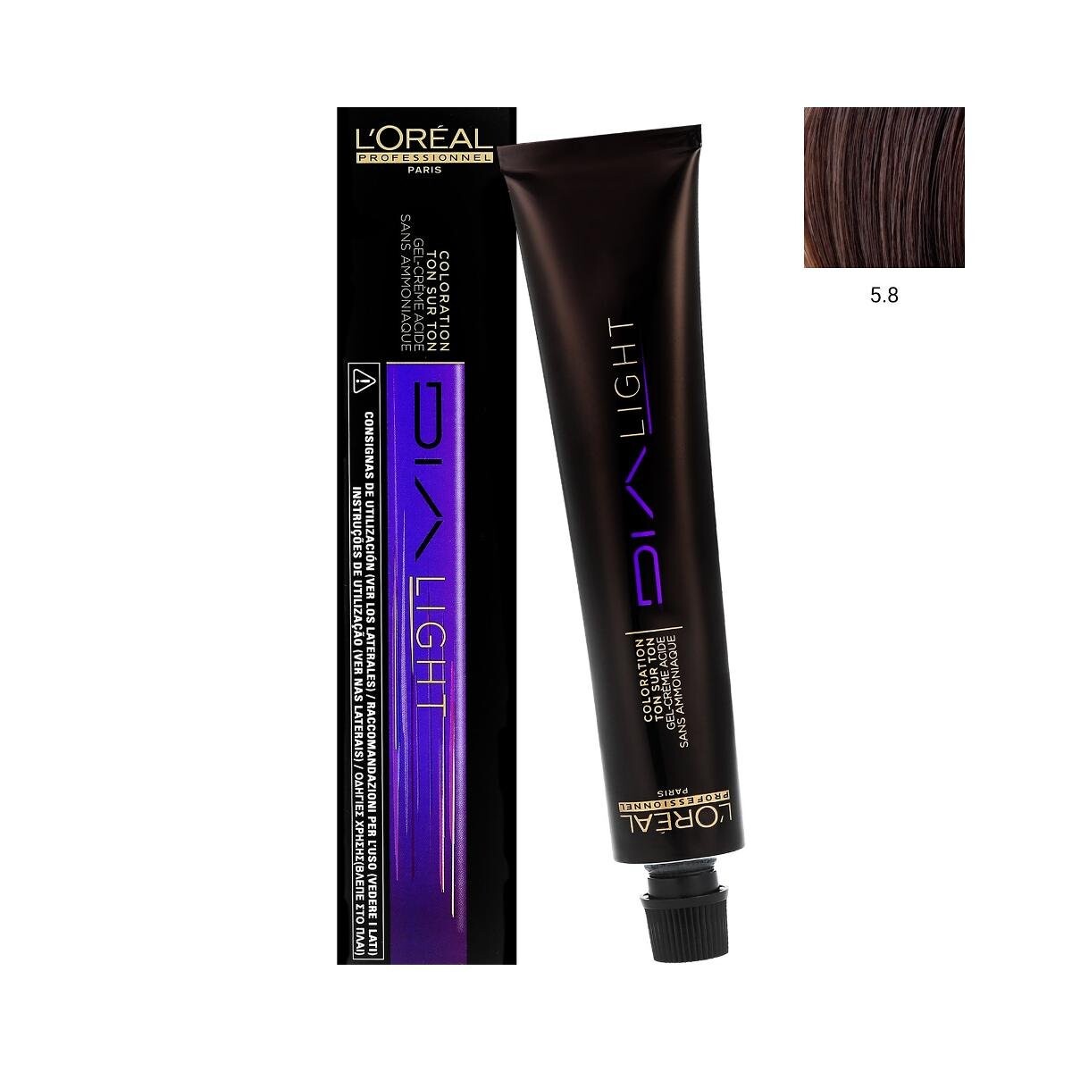 

L'oreal Professionnel, Dia Light, краска для волос (5.8), 50 мл L'Oréal Professionnel