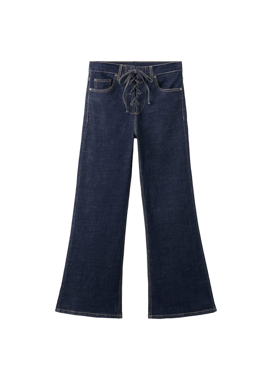 

Расклешенные джинсы MANGO, синий